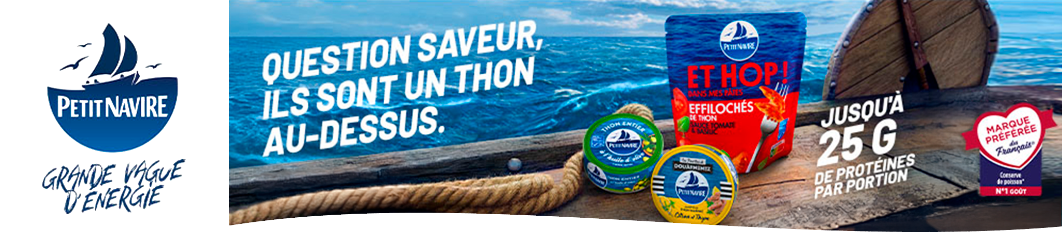 Petit Navire - Grande vague d'énergie